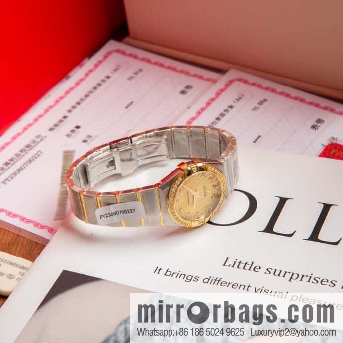 Omega/OMEGA Model 123.15.27.60 Constellation Eternal Classic, Constellation Series Case Strap Glossy