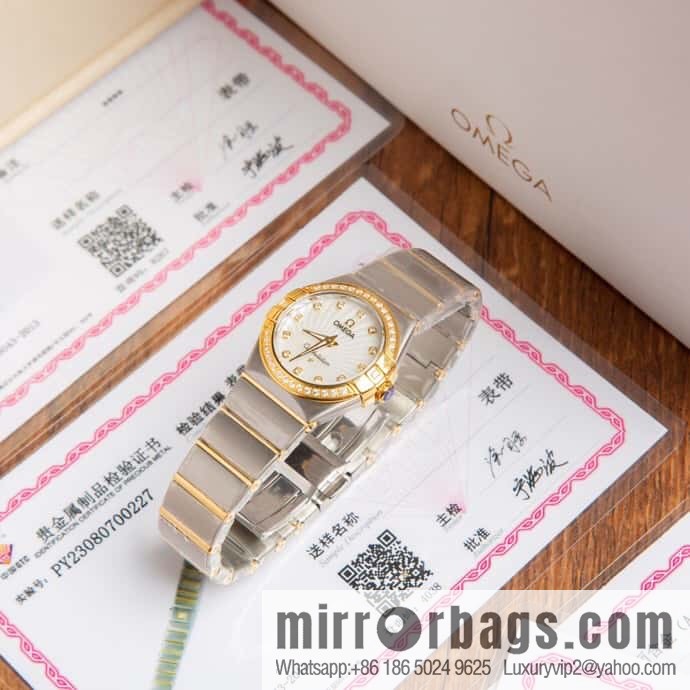 Omega/OMEGA Model 123.15.27.60 Constellation Eternal Classic, Constellation Series Case Strap Glossy