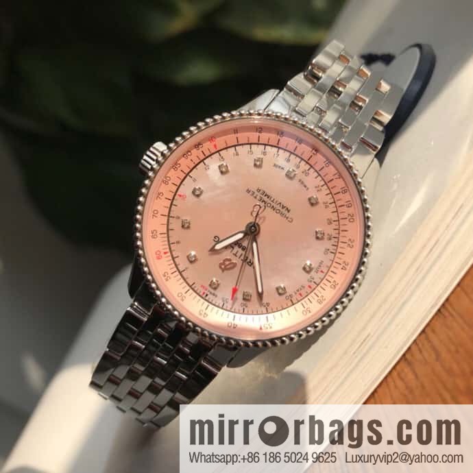 Original Breitling Aviation Chronograph Automatic Swiss Original SW200 Movement Watch Women's Exquisite and Elegant