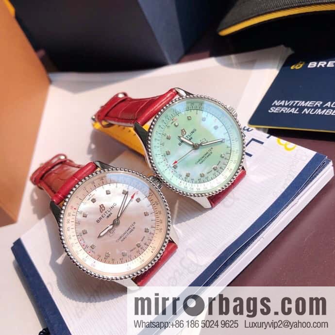 Original Breitling Aviation Chronograph Automatic Swiss Original SW200 Movement Watch Women's Exquisite and Elegant