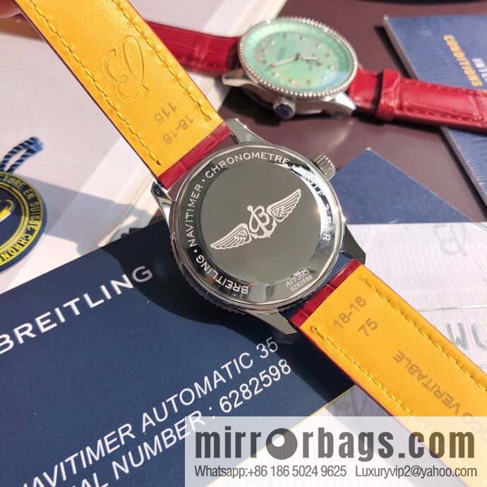 Original Breitling Aviation Chronograph Automatic Swiss Original SW200 Movement Watch Women's Exquisite and Elegant