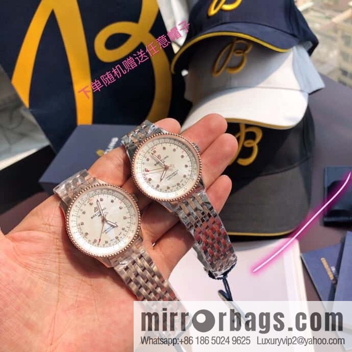 Original Breitling Aviation Chronograph Automatic Swiss Original SW200 Movement Watch Women's Exquisite and Elegant (Copy)