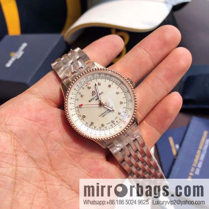 Original Breitling Aviation Chronograph Automatic Swiss Original SW200 Movement Watch Women's Exquisite and Elegant (Copy)