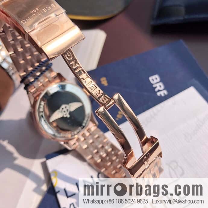Original Breitling Aviation Chronograph Automatic Swiss Original SW200 Movement Watch Women's Exquisite and Elegant (Copy)