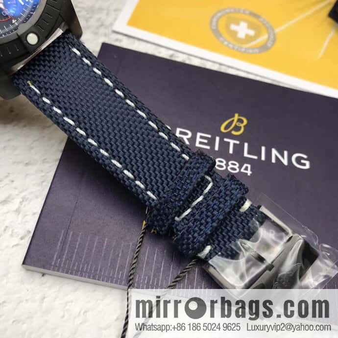 Breitling Vengeance Time Watch 45 Night Service Edition Original ETA7750 Movement Watch