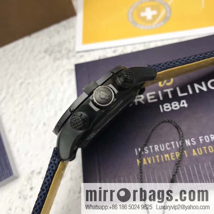 Breitling Vengeance Time Watch 45 Night Service Edition Original ETA7750 Movement Watch