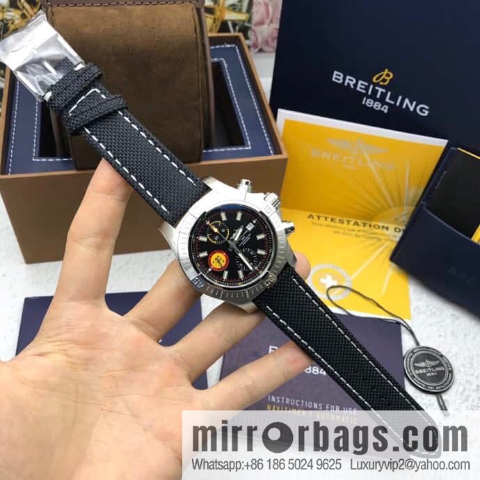 Breitling Vengeance Time Watch 45 Night Service Edition Original ETA7750 Movement Watch