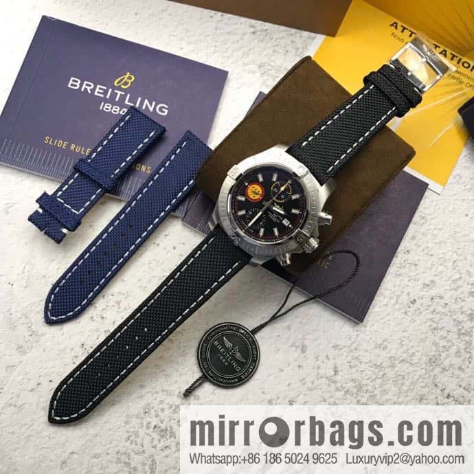 Breitling Vengeance Time Watch 45 Night Service Edition Original ETA7750 Movement Watch