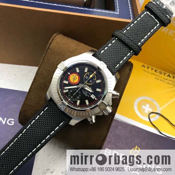 Breitling Vengeance Time Watch 45 Night Service Edition Original ETA7750 Movement Watch