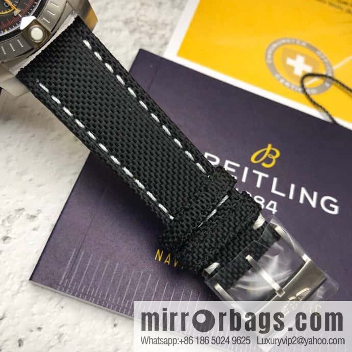 Breitling Vengeance Time Watch 45 Night Service Edition Original ETA7750 Movement Watch
