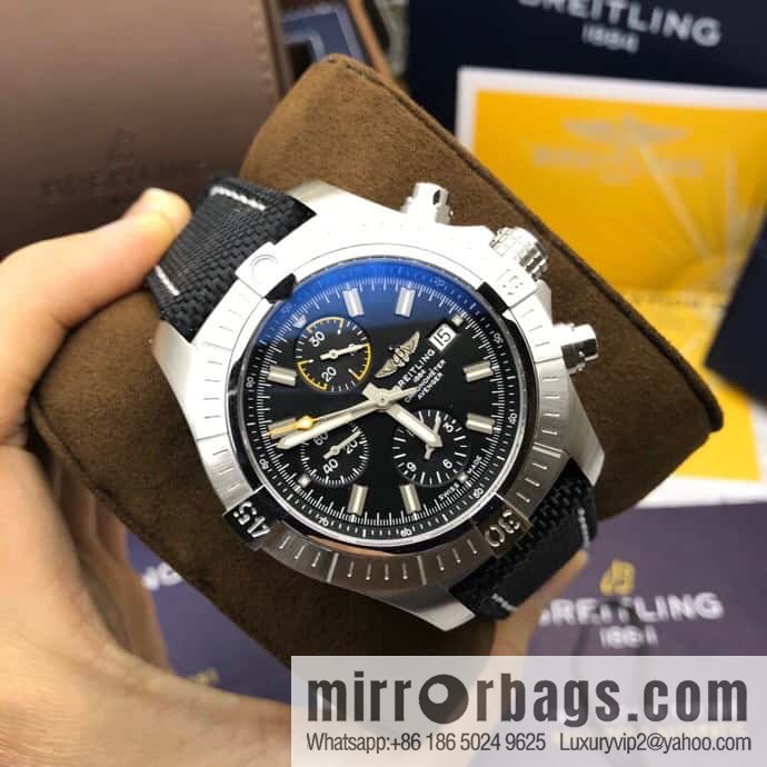 Breitling Vengeance Time Watch 45 Night Service Edition Original ETA7750 Movement Watch