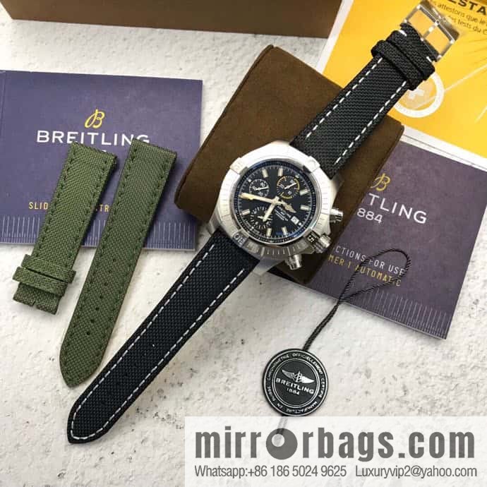 Breitling Vengeance Time Watch 45 Night Service Edition Original ETA7750 Movement Watch