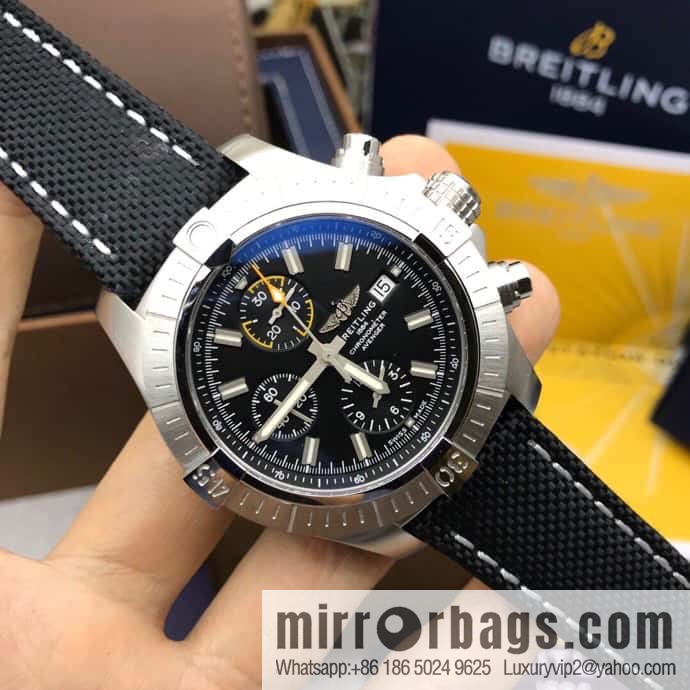 Breitling Vengeance Time Watch 45 Night Service Edition Original ETA7750 Movement Watch