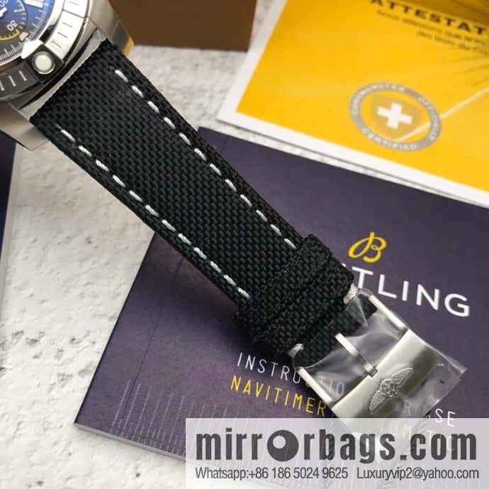 Breitling Vengeance Time Watch 45 Night Service Edition Original ETA7750 Movement Watch