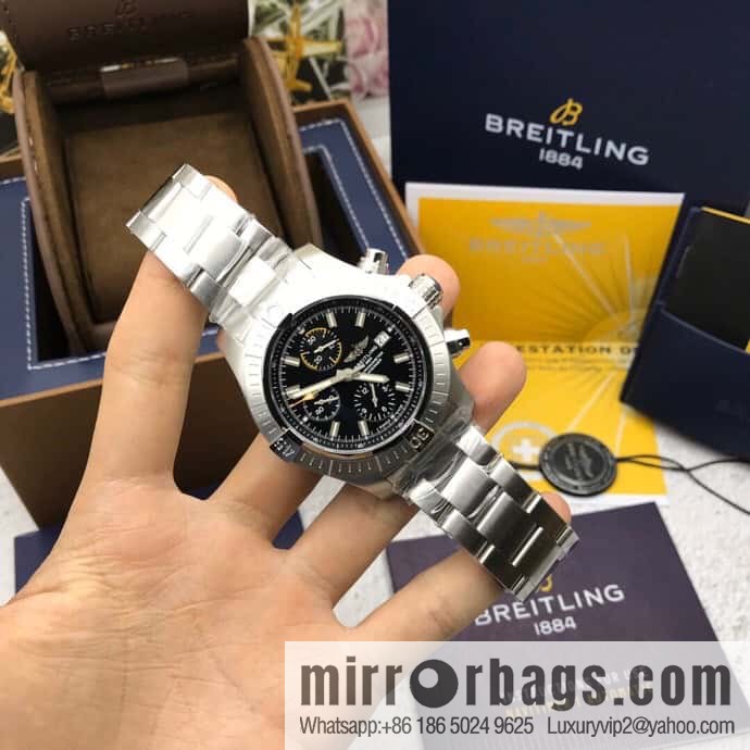 Breitling Vengeance Time Watch 45 Night Service Edition Original ETA7750 Movement Watch