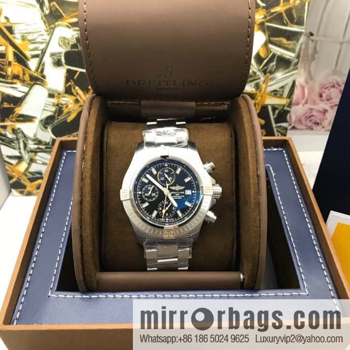 Breitling Vengeance Time Watch 45 Night Service Edition Original ETA7750 Movement Watch