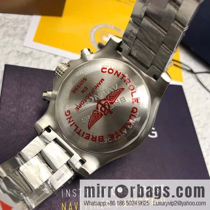 Breitling Vengeance Time Watch 45 Night Service Edition Original ETA7750 Movement Watch