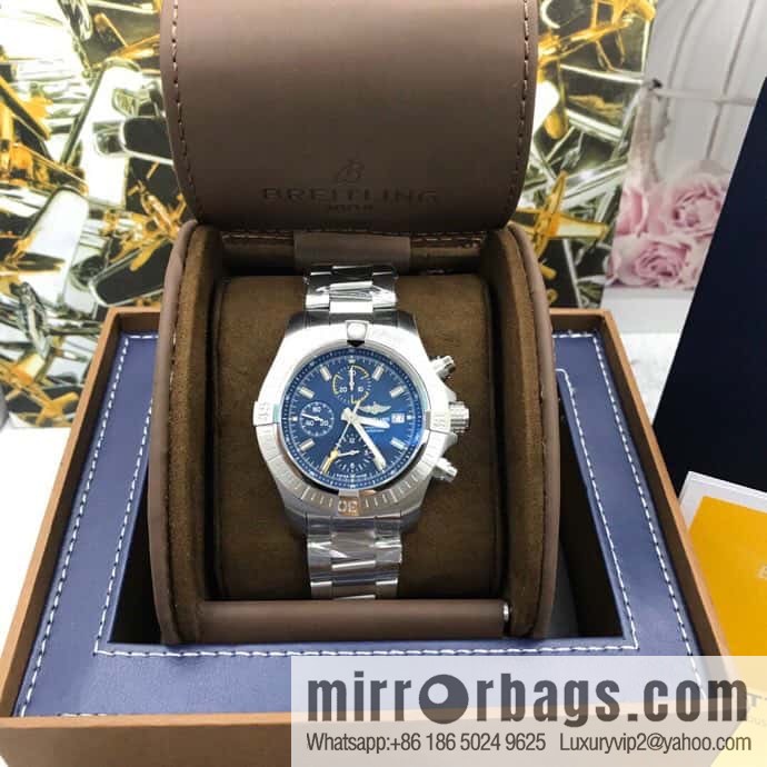 Breitling Vengeance Time Watch 45 Night Service Edition Original ETA7750 Movement Watch