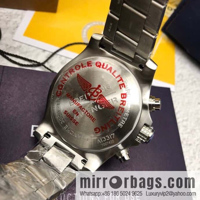 Breitling Vengeance Time Watch 45 Night Service Edition Original ETA7750 Movement Watch