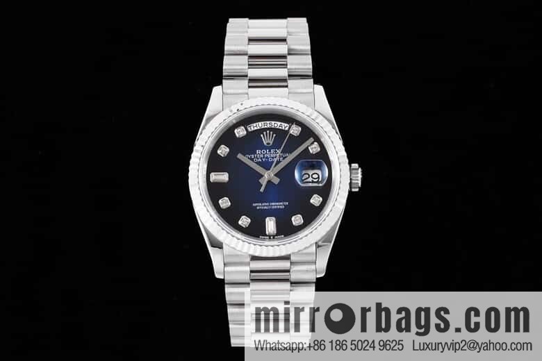 RA's new shock release ROLEX Rolex 36mmDD gem plate series watch 128238