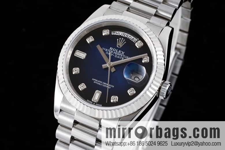 RA's new shock release ROLEX Rolex 36mmDD gem plate series watch 128238