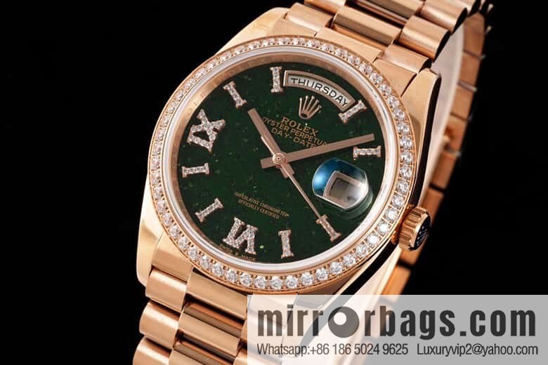 RA's new shock release ROLEX Rolex 36mmDD gem plate series watch 128238