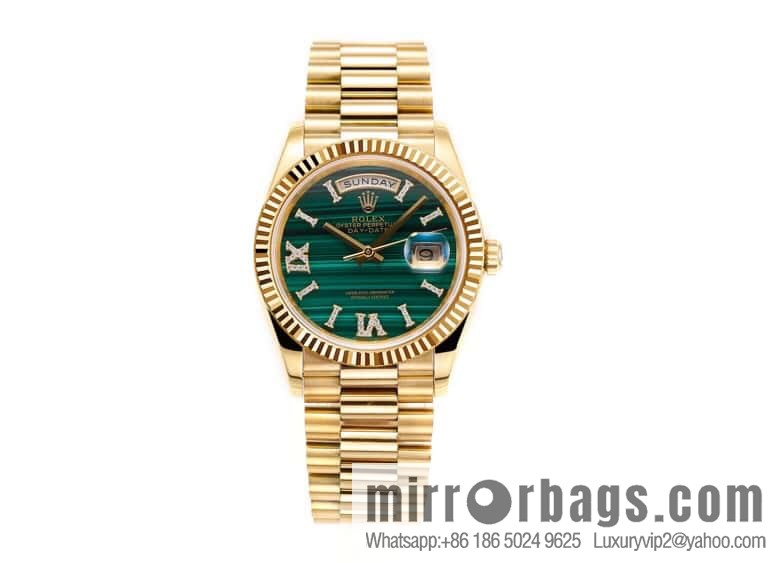 RA. Factory shocked the release of ROLEX Rolex 36mmDD gem plate series watch 128238