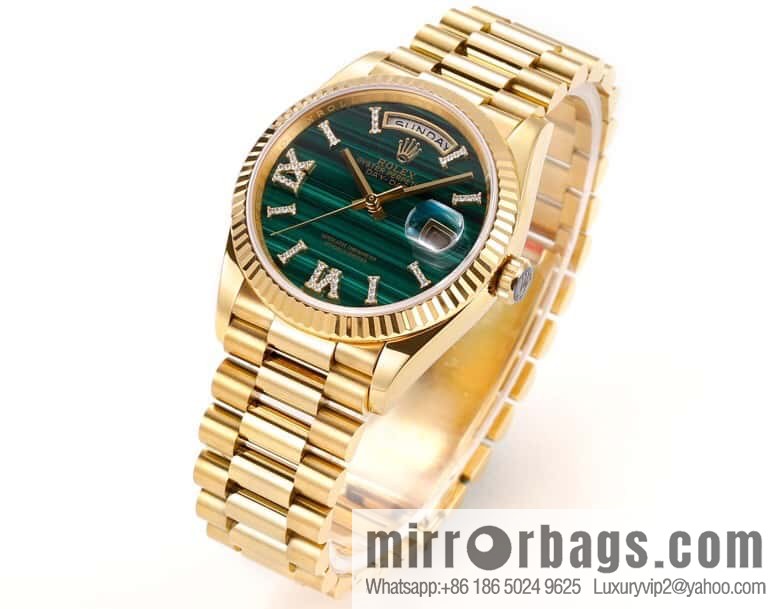 RA. Factory shocked the release of ROLEX Rolex 36mmDD gem plate series watch 128238