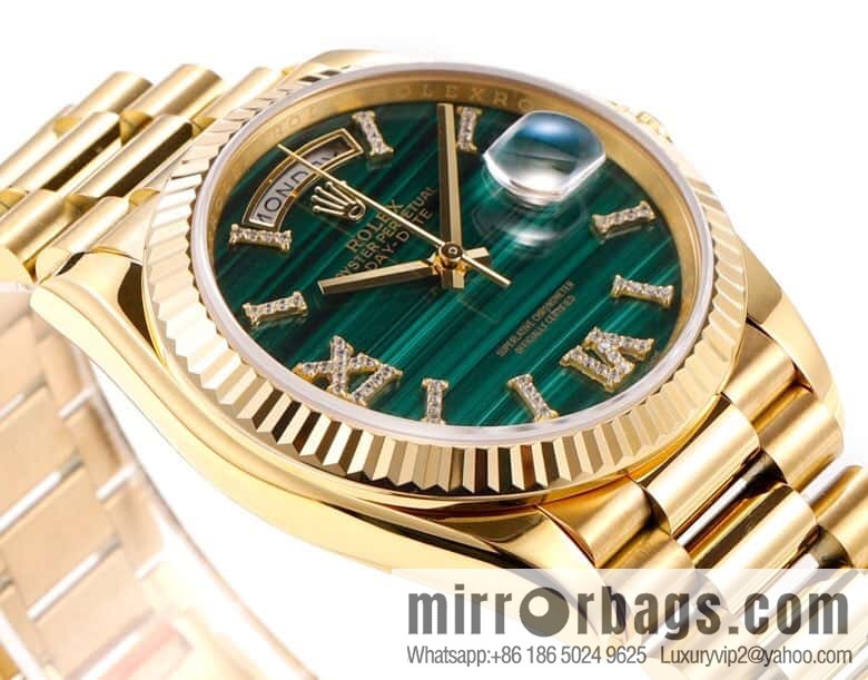 RA. Factory shocked the release of ROLEX Rolex 36mmDD gem plate series watch 128238