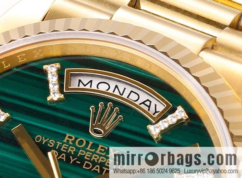 RA. Factory shocked the release of ROLEX Rolex 36mmDD gem plate series watch 128238