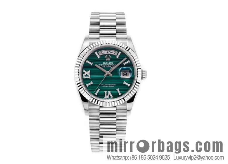RA. Factory shocked the release of ROLEX Rolex 36mmDD gem plate series watch 128238