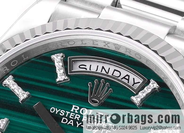 RA. Factory shocked the release of ROLEX Rolex 36mmDD gem plate series watch 128238