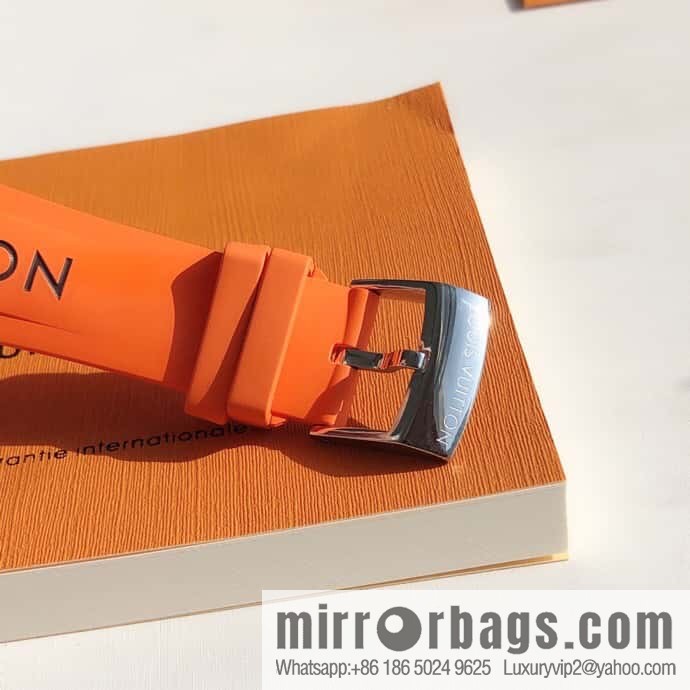 Original LV - TAMBOUR series LV mechanical watch QA172A TAMBOUR STREET DIVER stainless steel automatic watch, 44mm