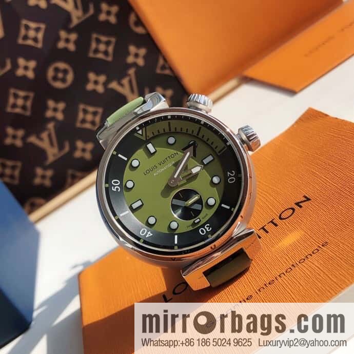 QA173A TAMBOUR STREET DIVER stainless steel automatic watch, 44mm