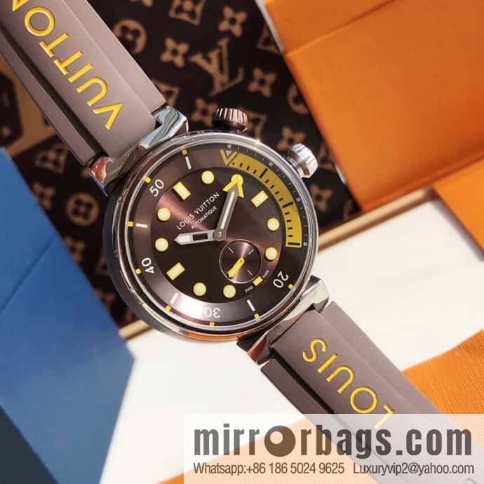QA173A TAMBOUR STREET DIVER stainless steel automatic watch, 44mm