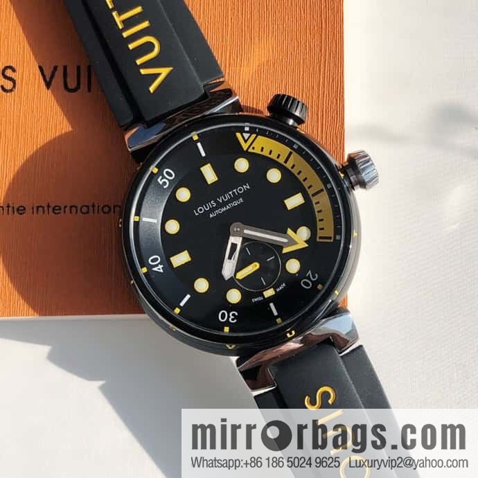 QA173A TAMBOUR STREET DIVER stainless steel automatic watch, 44mm