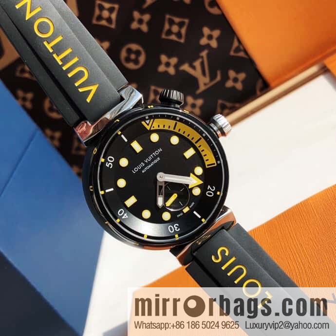 QA173A TAMBOUR STREET DIVER stainless steel automatic watch, 44mm