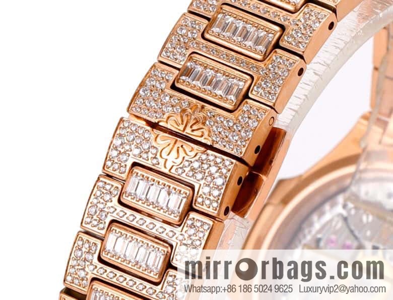 Patek Philippe 7021 Ladies Nautilus 9015 changed to 324 S automatic integrated winding mechanical movement Nautilus 7021 gypsy