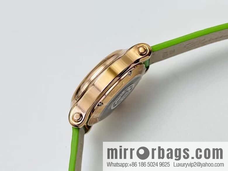 [YF Factory2023 wall crack recommendation, the latest masterpiece] Chopard happy Sports series 274893-5016 (mint green mother shell - pearlescent purple)