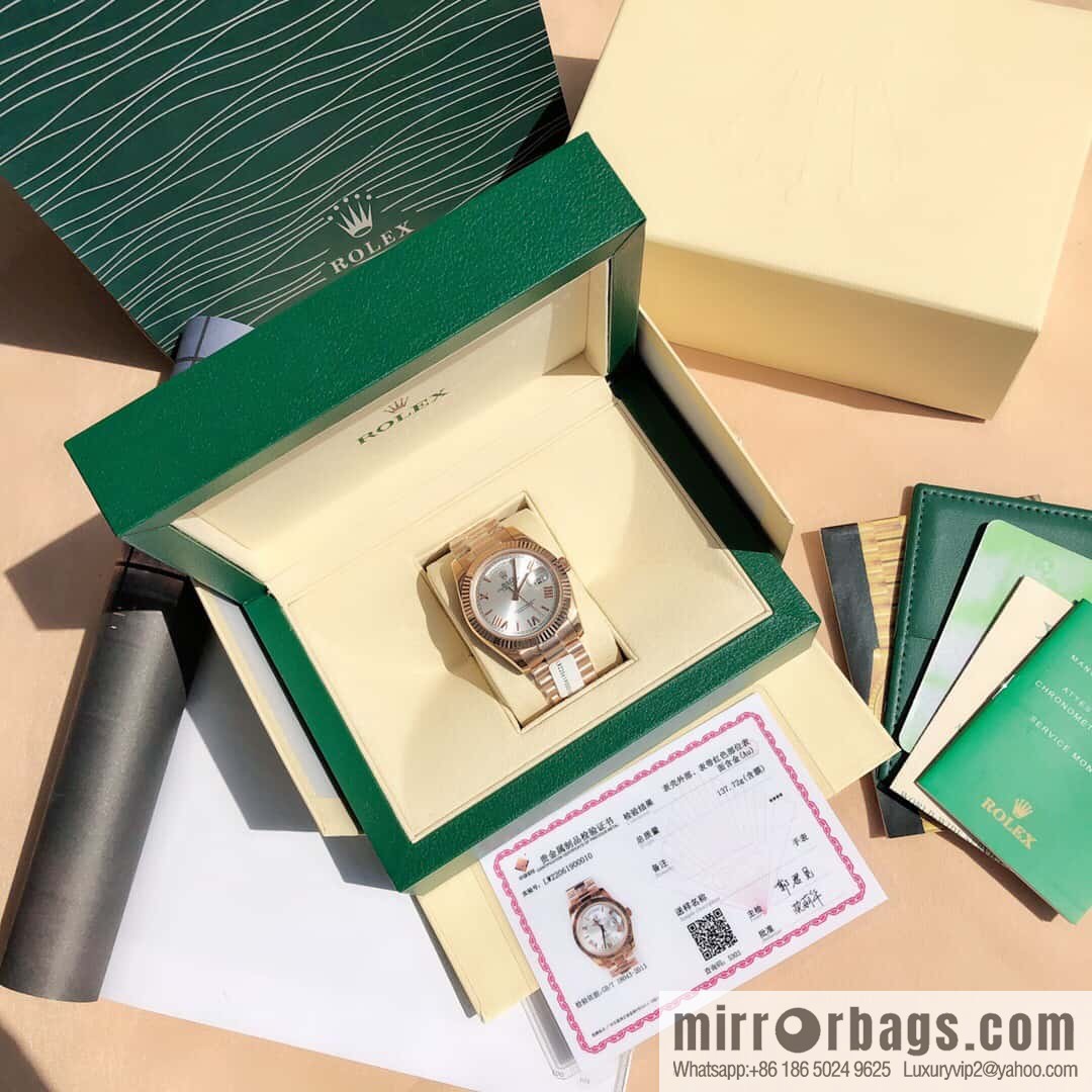 Rolex Rolex watch diameter 41mm whole body gold 18k gold loading Swiss original eta-2836 movement watch