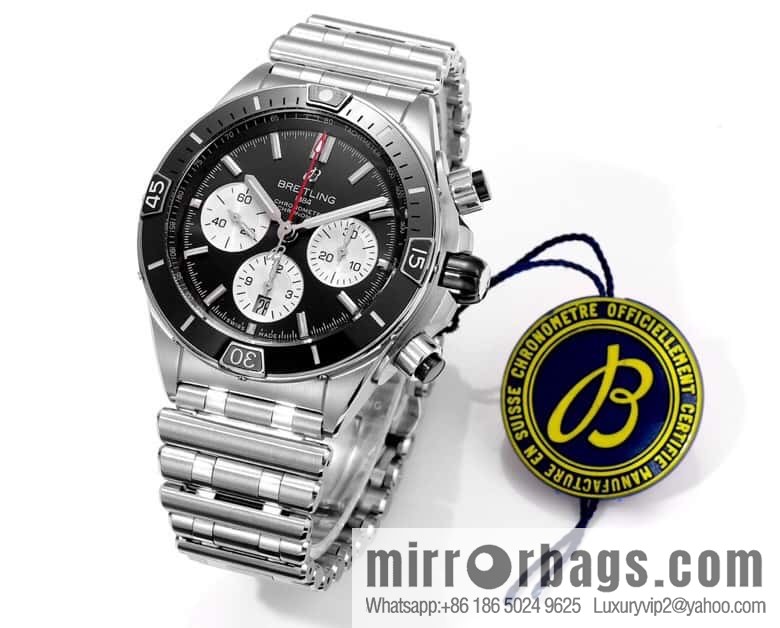 BLS New Product - Breitling Super Mechanical Chronograph 44mm1-B01 Self-winding Chronograph Movement Watch