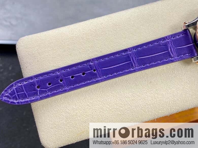 [YF Factory2023 wall crack recommendation, the latest masterpiece] Chopard happy Sports series 274893-5016 (mint purple mother shell - pearlescent purple)