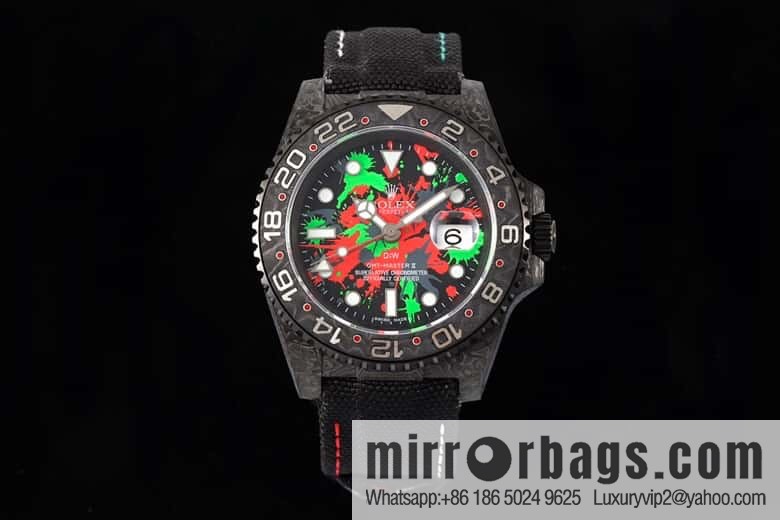 Diw newly upgraded V2 version 3285 machine, new work~ Lux ultra-limited GMT-MASTER II Rolex exclusive cal.3285 movement watch