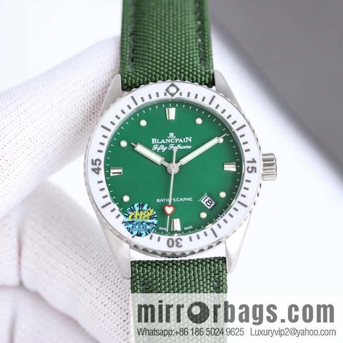 2023 New Blancpain Fifty Finds 5100-1130 Series Cal.1153 Movement 38mm Watch