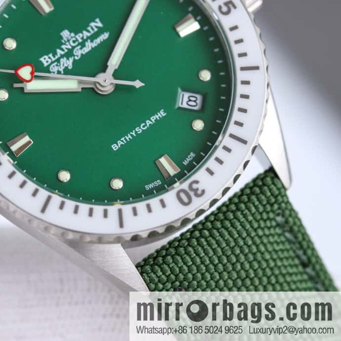 2023 New Blancpain Fifty Finds 5100-1130 Series Cal.1153 Movement 38mm Watch