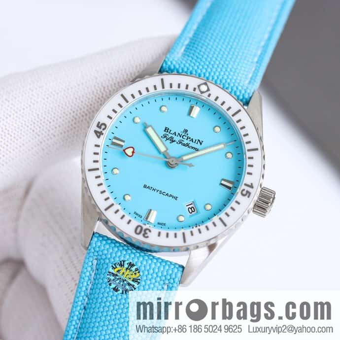 2023 New Blancpain Fifty Finds 5100-1130 Series Cal.1153 Movement 38mm Watch