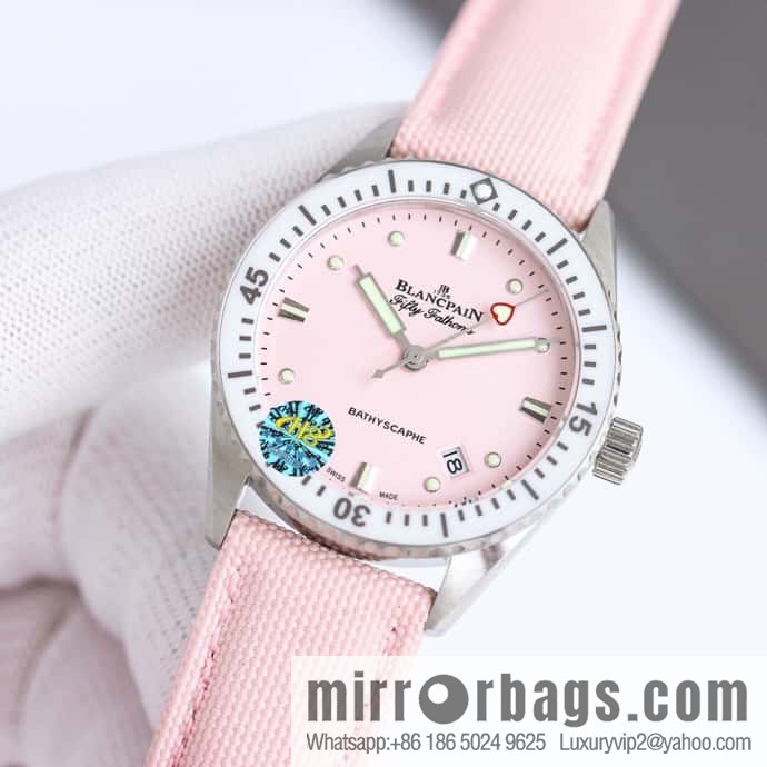 2023 New Blancpain Fifty Finds 5100-1130 Series Cal.1153 Movement 38mm Watch