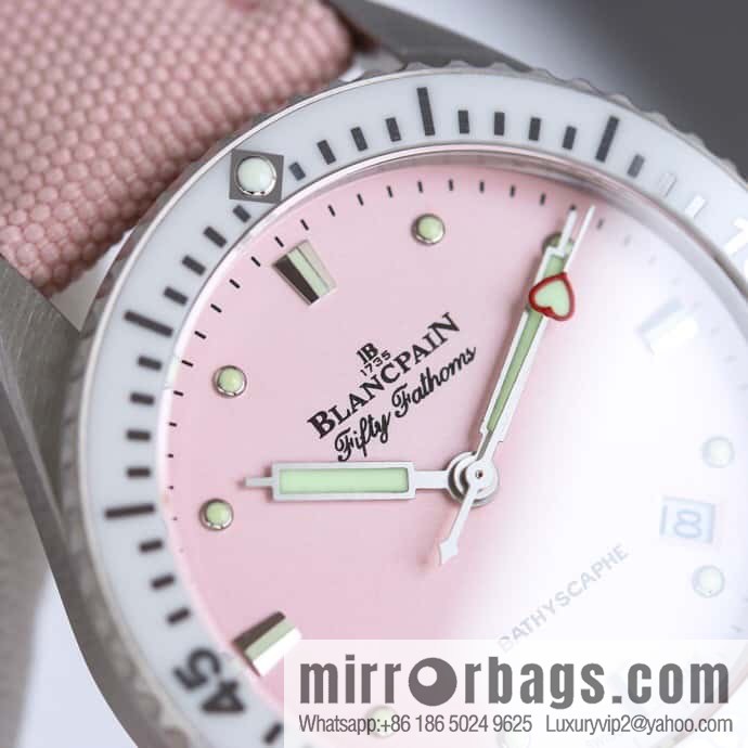 2023 New Blancpain Fifty Finds 5100-1130 Series Cal.1153 Movement 38mm Watch