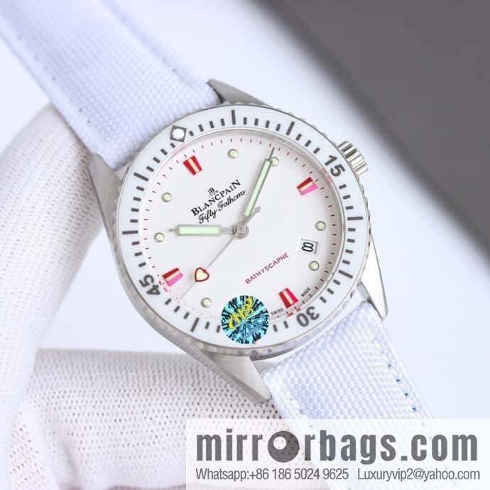 2023 New Blancpain Fifty Finds 5100-1130 Series Cal.1153 Movement 38mm Watch