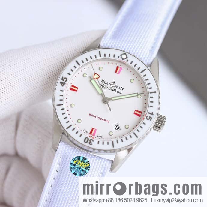 2023 New Blancpain Fifty Finds 5100-1130 Series Cal.1153 Movement 38mm Watch